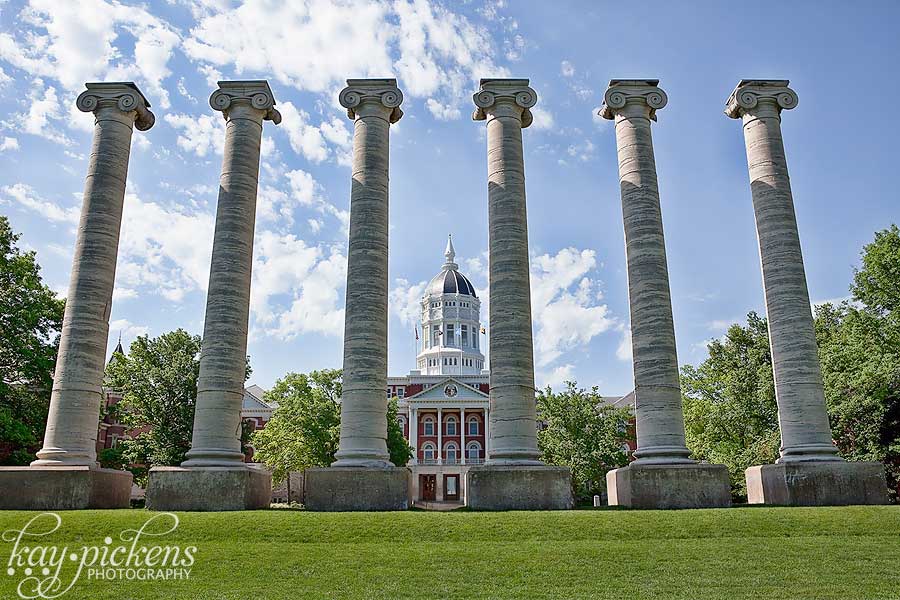Columns at university of missouri Columbia