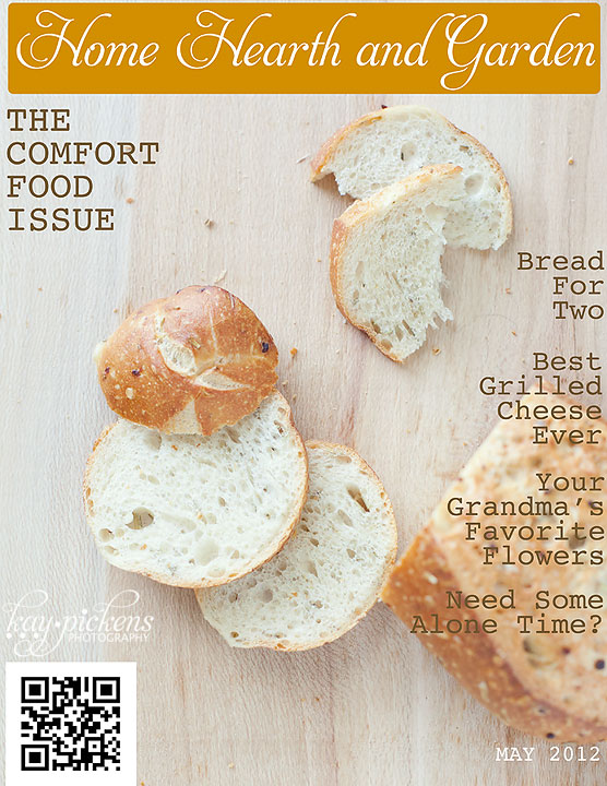Food Photography Magazine Cover