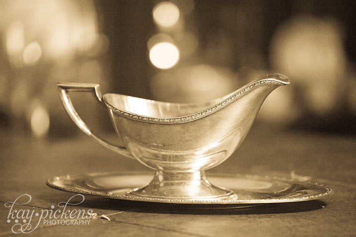 antique silver gravy boat